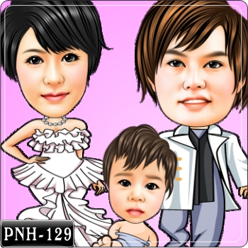 Q版全家福漫畫 PNH-129